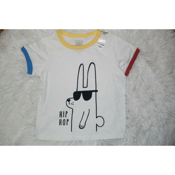NWT First Impressions Baby Boys Graphic Print T-Shirt 24M HIP HOP - Picture 1 of 8
